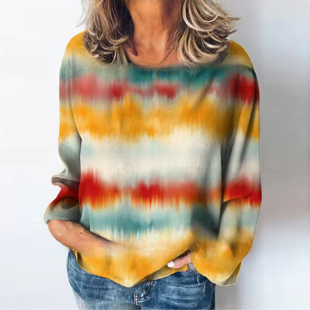 Britta® | Casual sweater with a color gradient