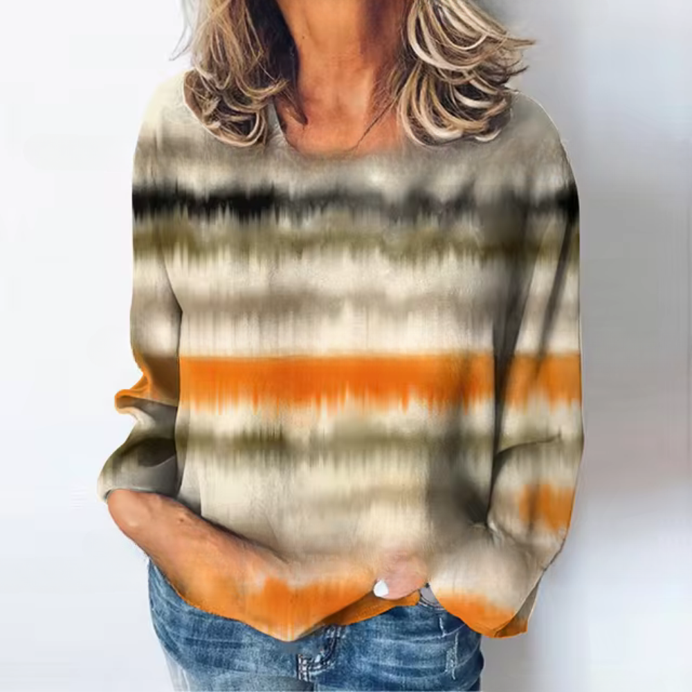 Britta® | Casual sweater with a color gradient