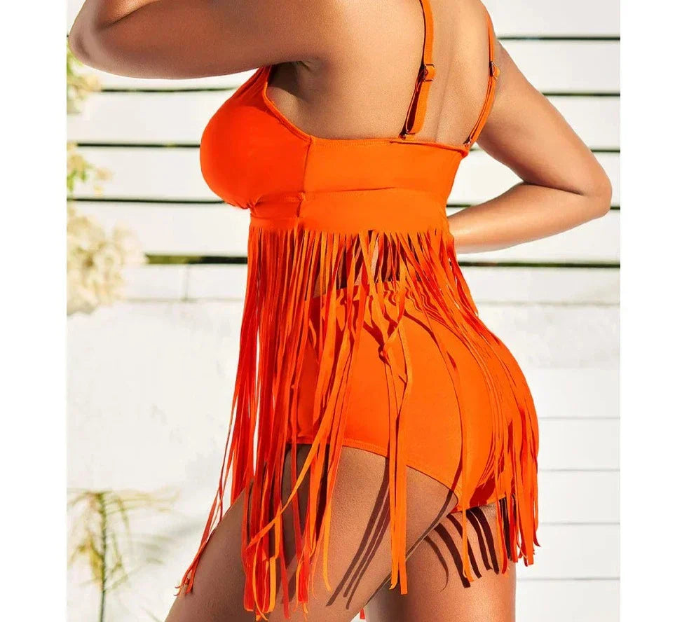 Bow® | Stylish Tied Tassels Swimwear