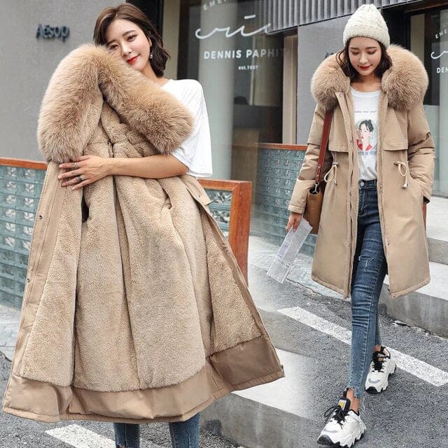 Concepción | Long hooded coat for women