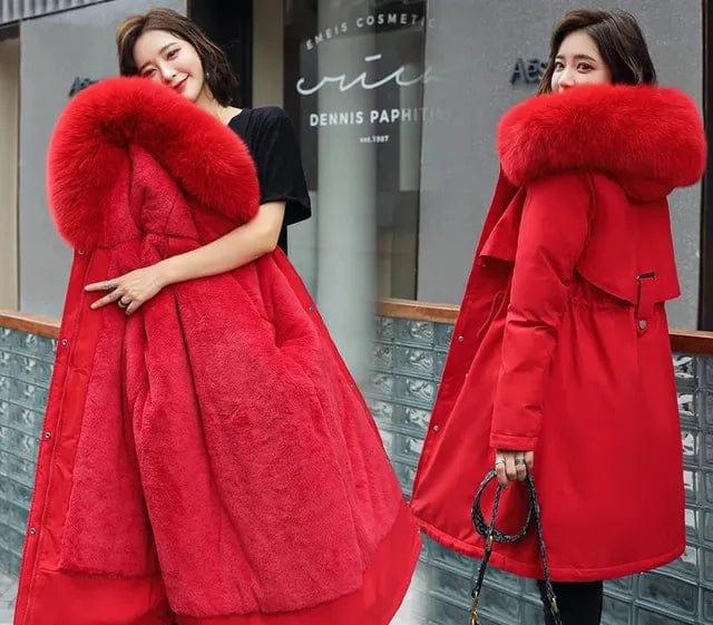 Concepción | Long hooded coat for women