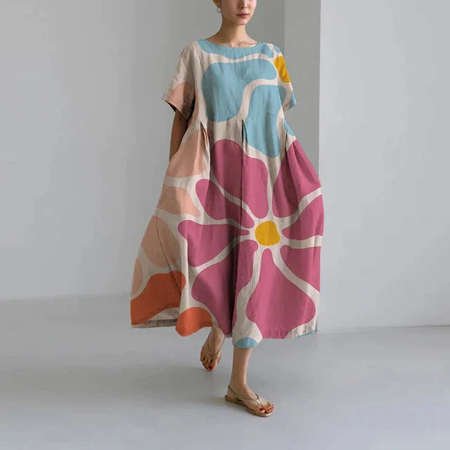 Corisande® | Casual and elegant women's dress with floral print