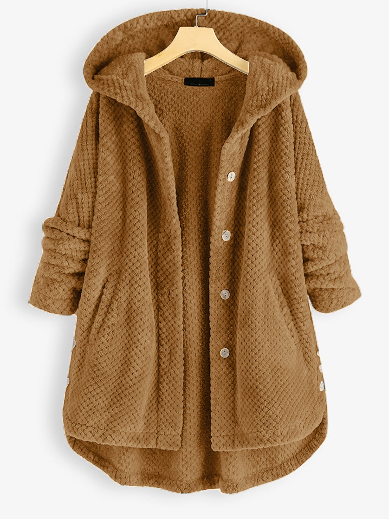 Elena | Women's button front hooded jacket