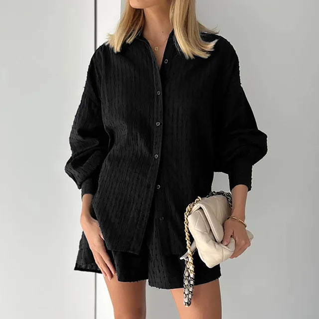 Cornelia® | Fashion streetwear set [T-shirt + shorts].