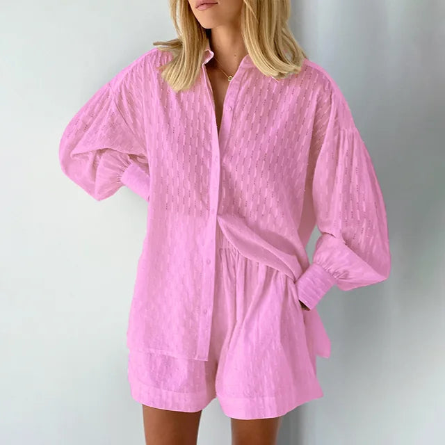 Cornelia® | Fashion streetwear set [T-shirt + shorts].