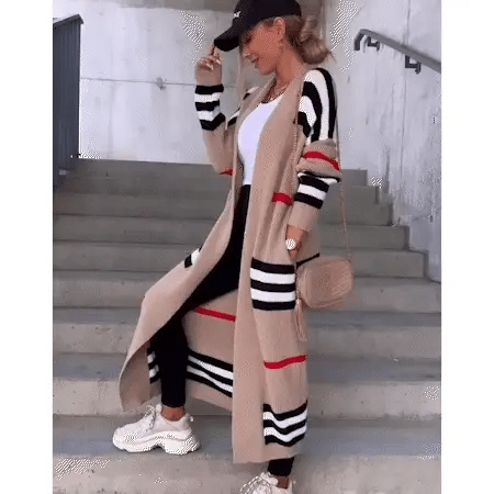 Eira® | Vintage stylish comfortable cardigan with print