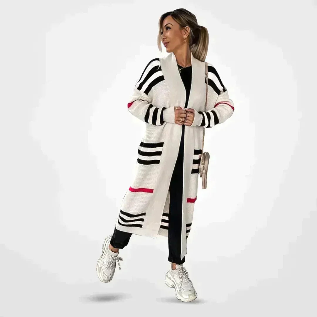 Eira® | Vintage stylish comfortable cardigan with print