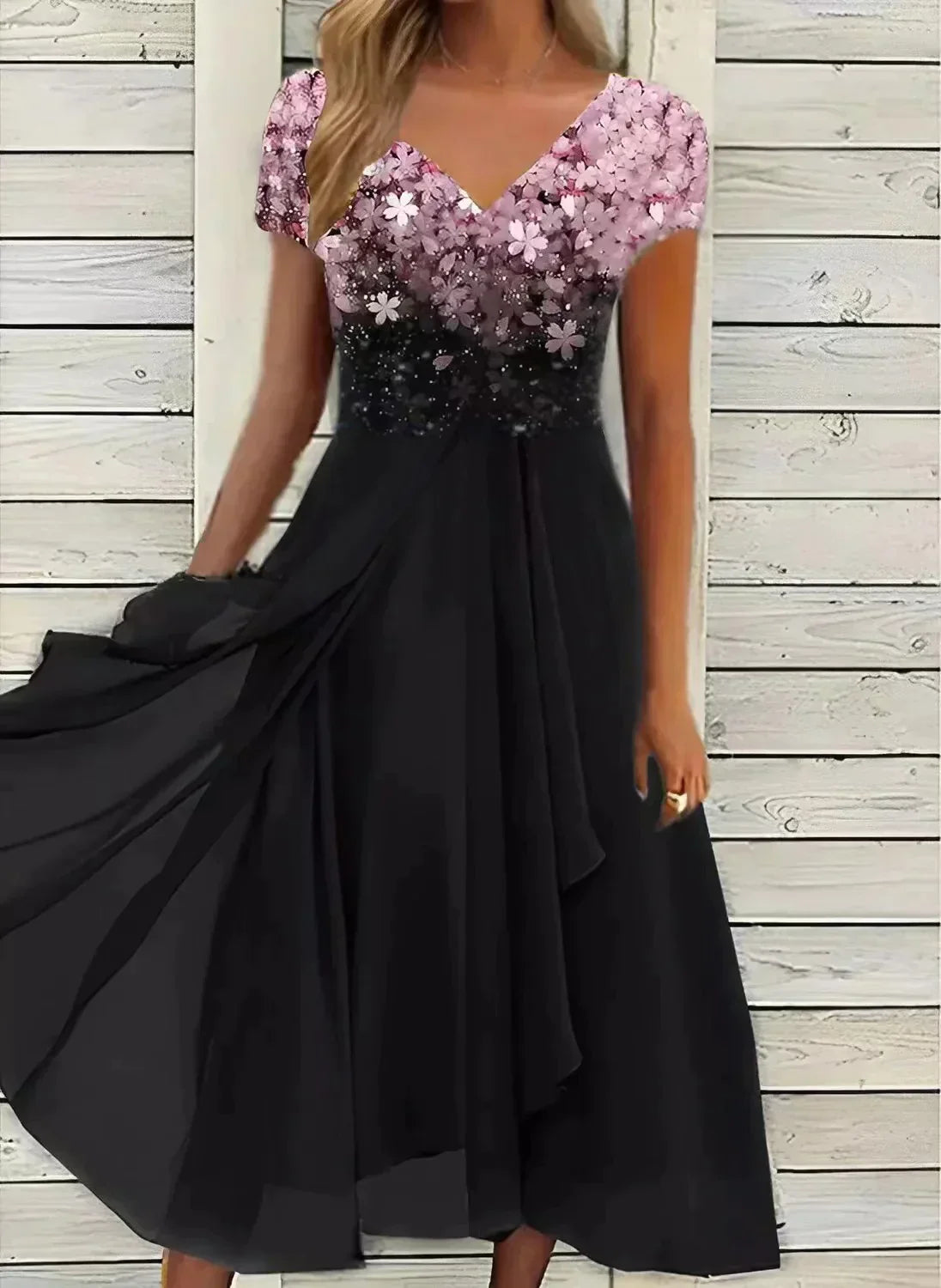 Diana® | Elegant women's chiffon cocktail dress for festive occasions