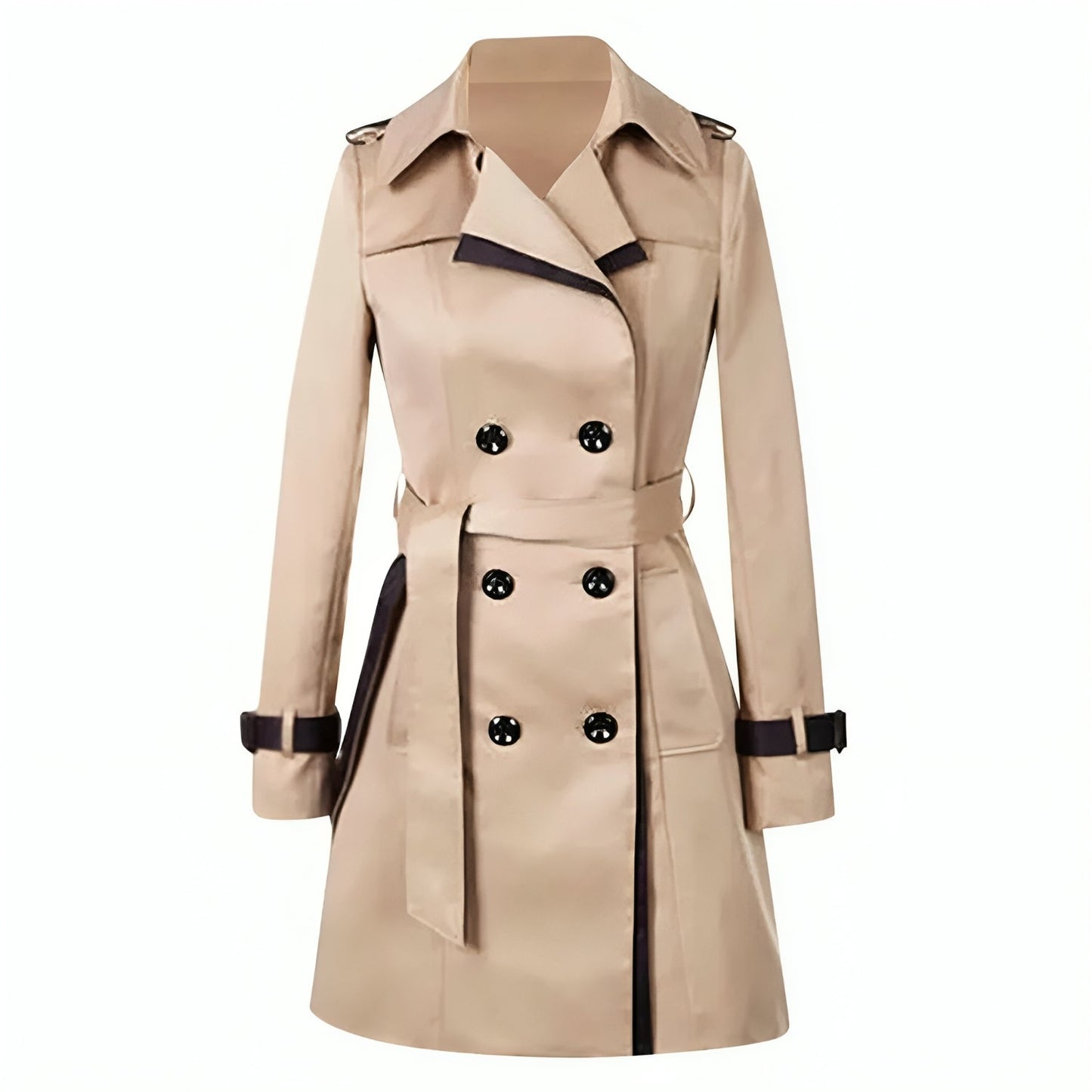Linda | Women's Double-Breasted Trench Coat