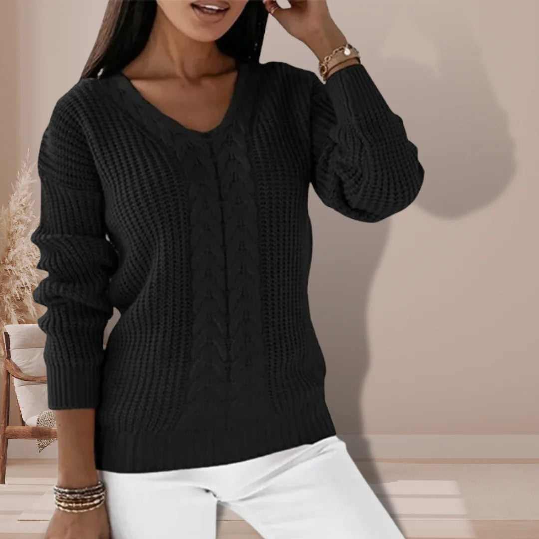 Dalia® | Knitted sweater with structure