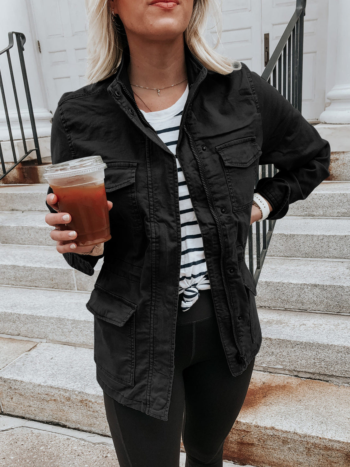 Carolina® | Long sleeve zip jacket with pockets