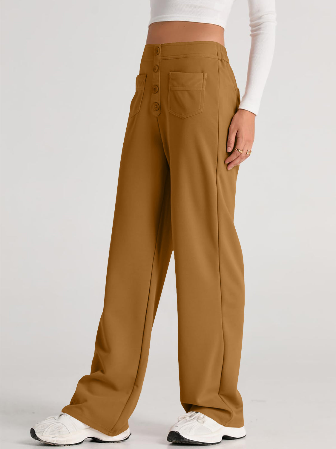 Apolonia | Wide-leg, high-waisted trousers
