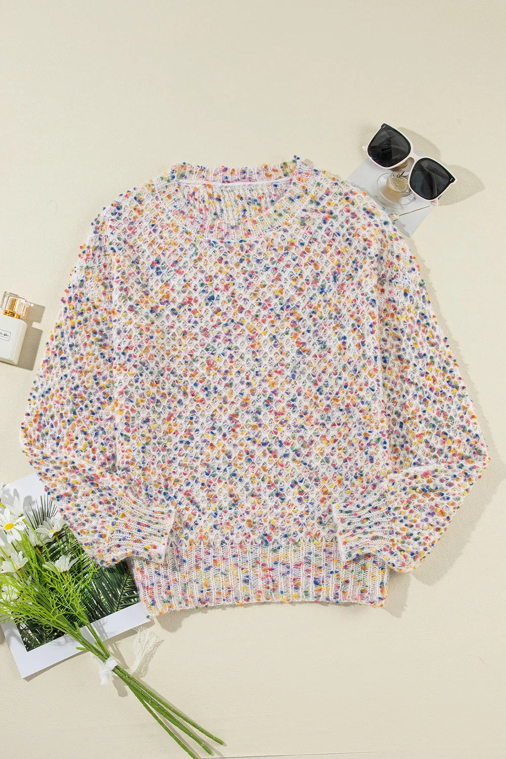 Claudia® | Crew neck sweater with long sleeves