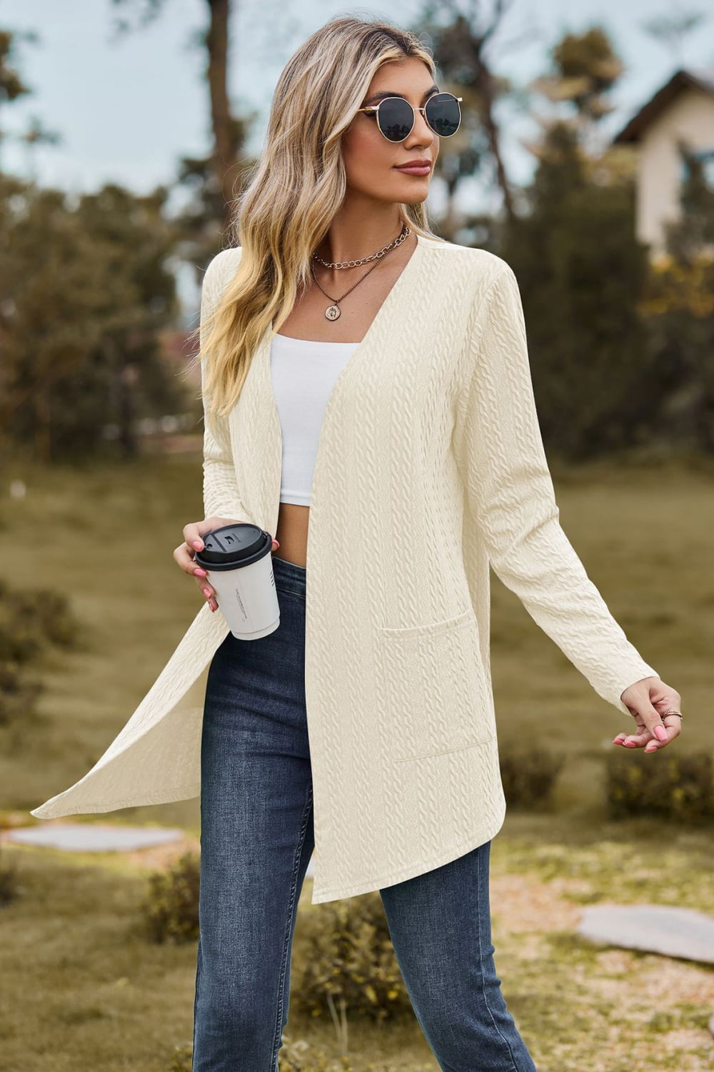 Ariadna® | Trendy and elegant winter cardigan