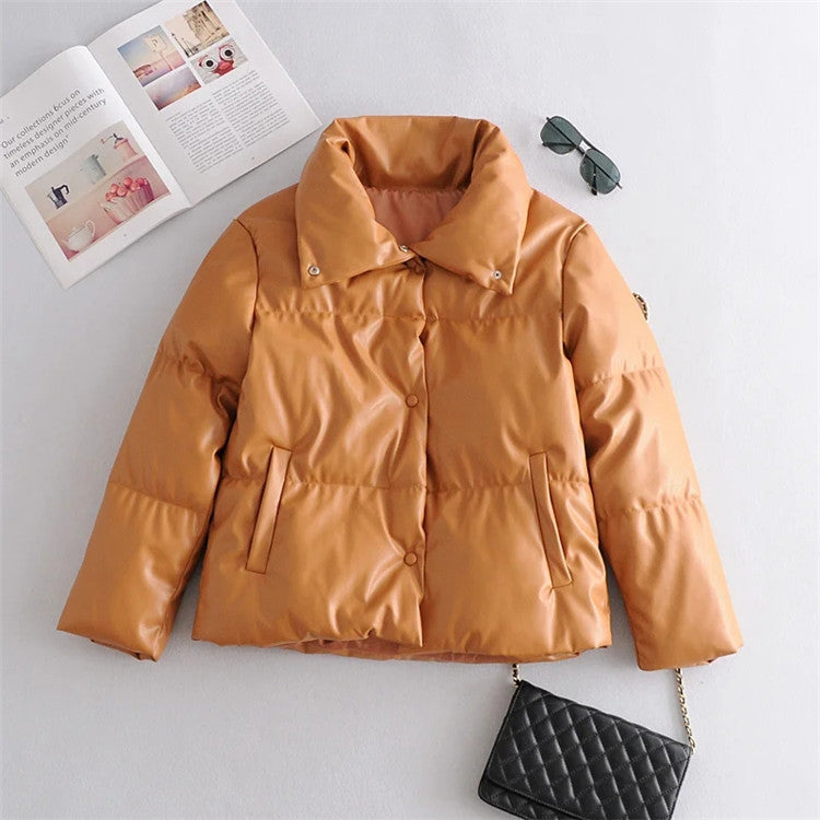 Begoña® | Women's down jacket with a high collar