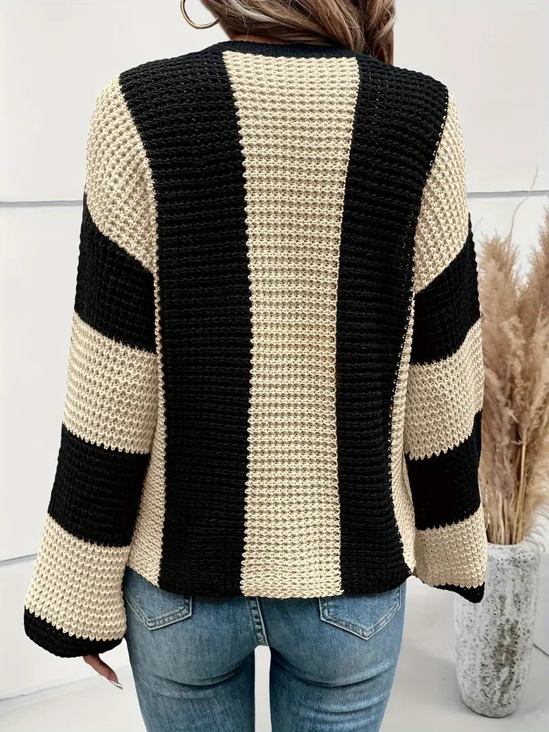 Cristina® | Pullover with bold stripes