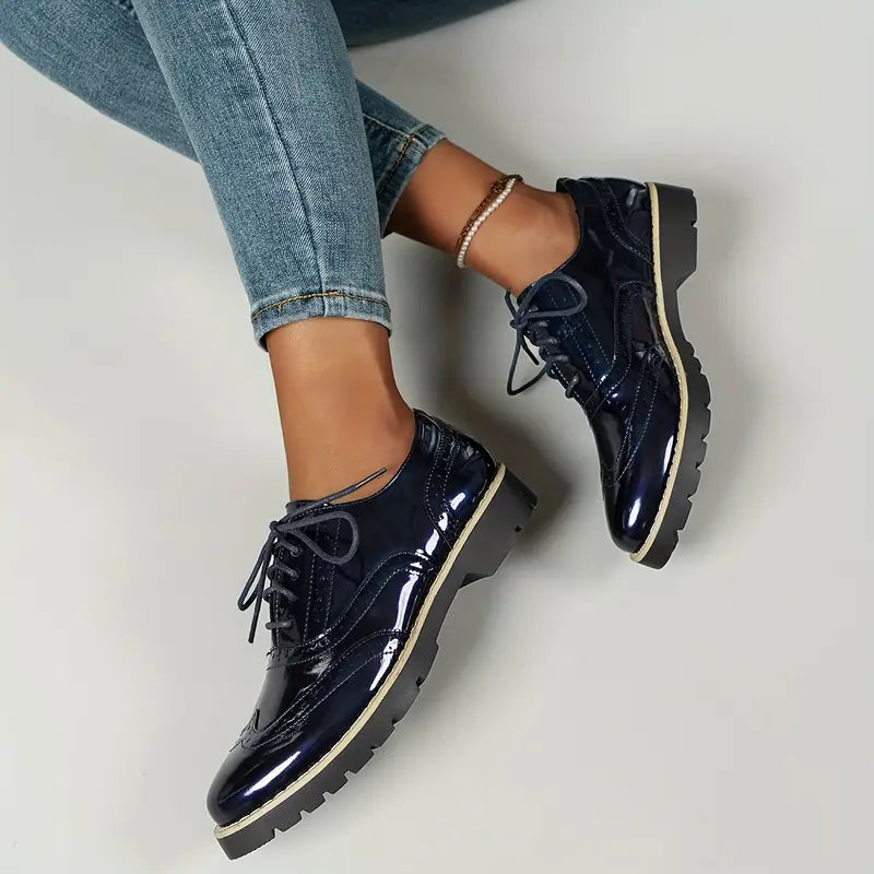 Alejandra® | Shiny leather shoes