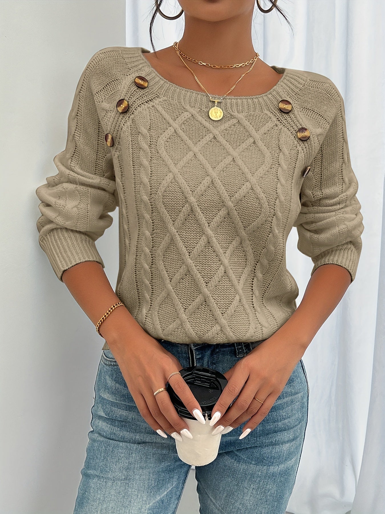 Dalia® | Timeless knitted sweater