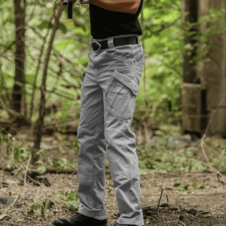 Men's Cargo Pants – Relaxed Fit – Tactical Pockets – Full Length