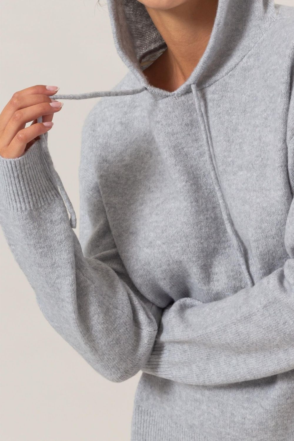 Anita® | Drawstring hoodie with long sleeves