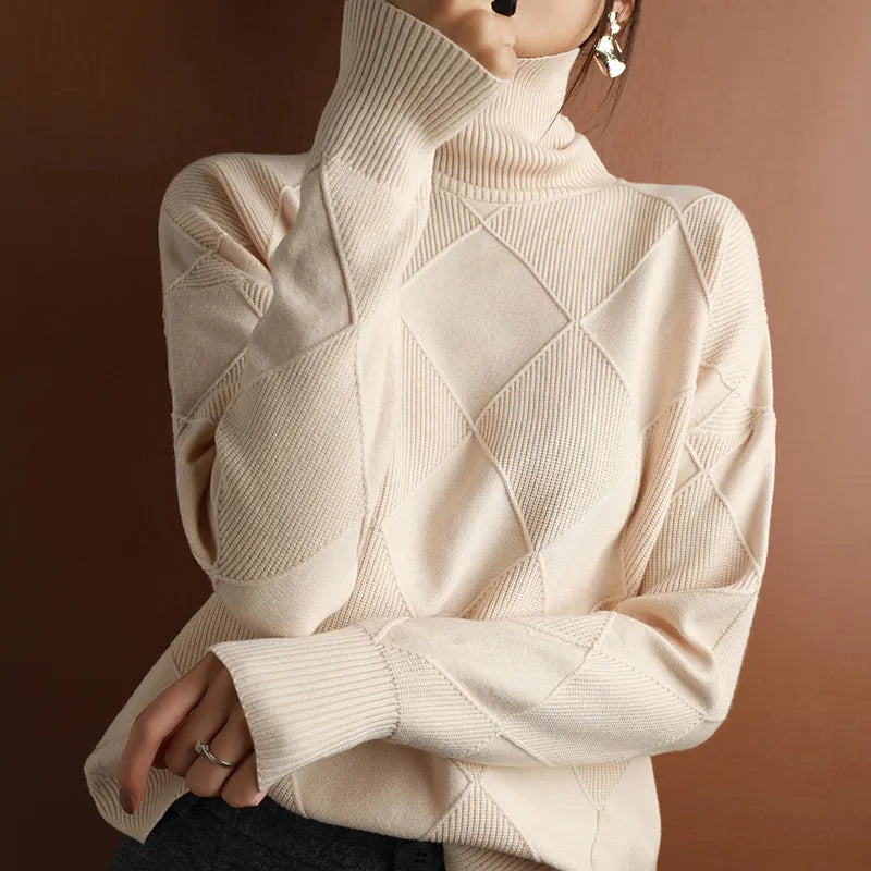 Cruz | Comfortable soft turtleneck sweater