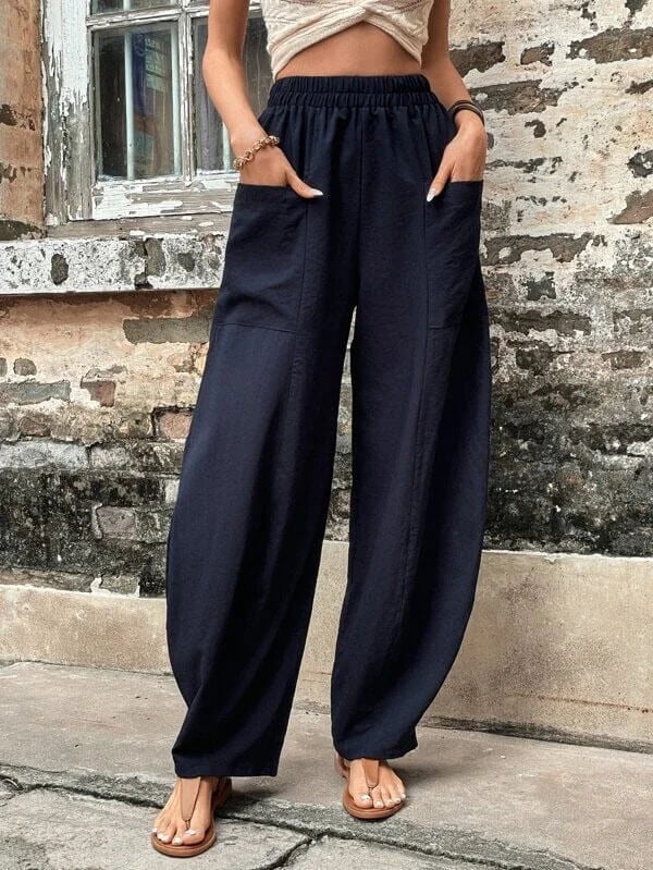 Beatriz® | Elastic pants with pockets