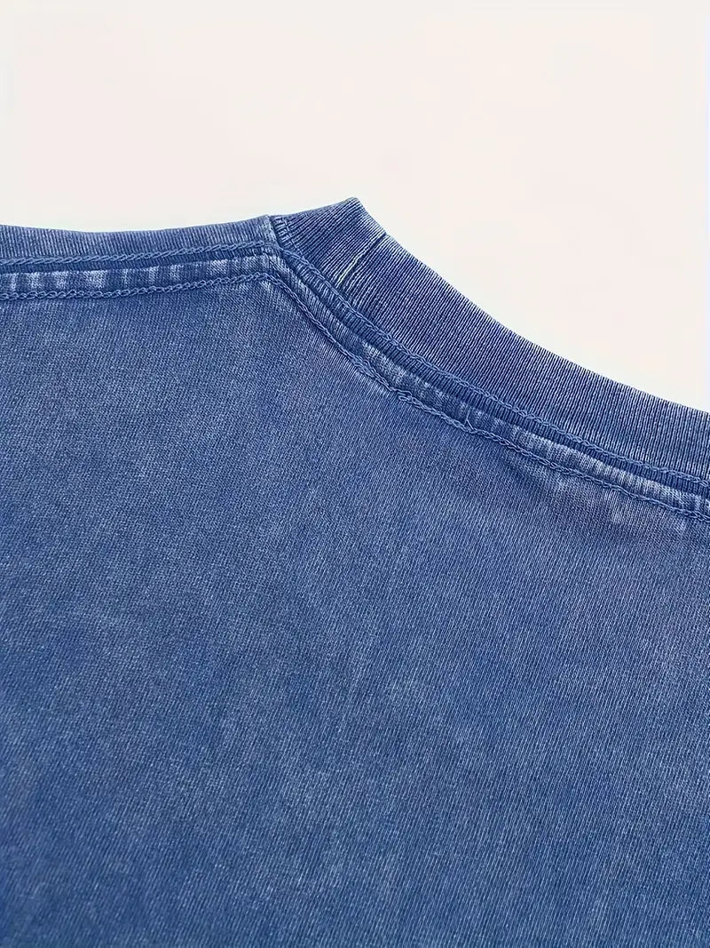 Elisa® | Crew Neck Cotton T-Shirt