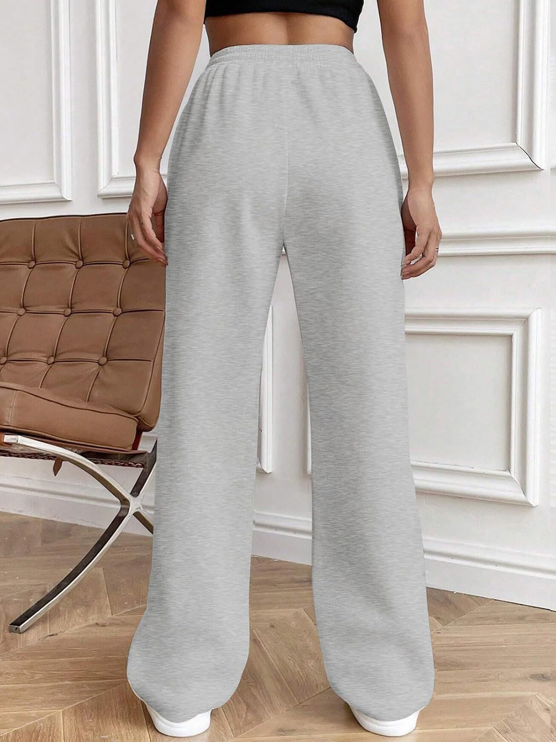 Amelia® | Pants with drawstring and elastic waistband and pockets