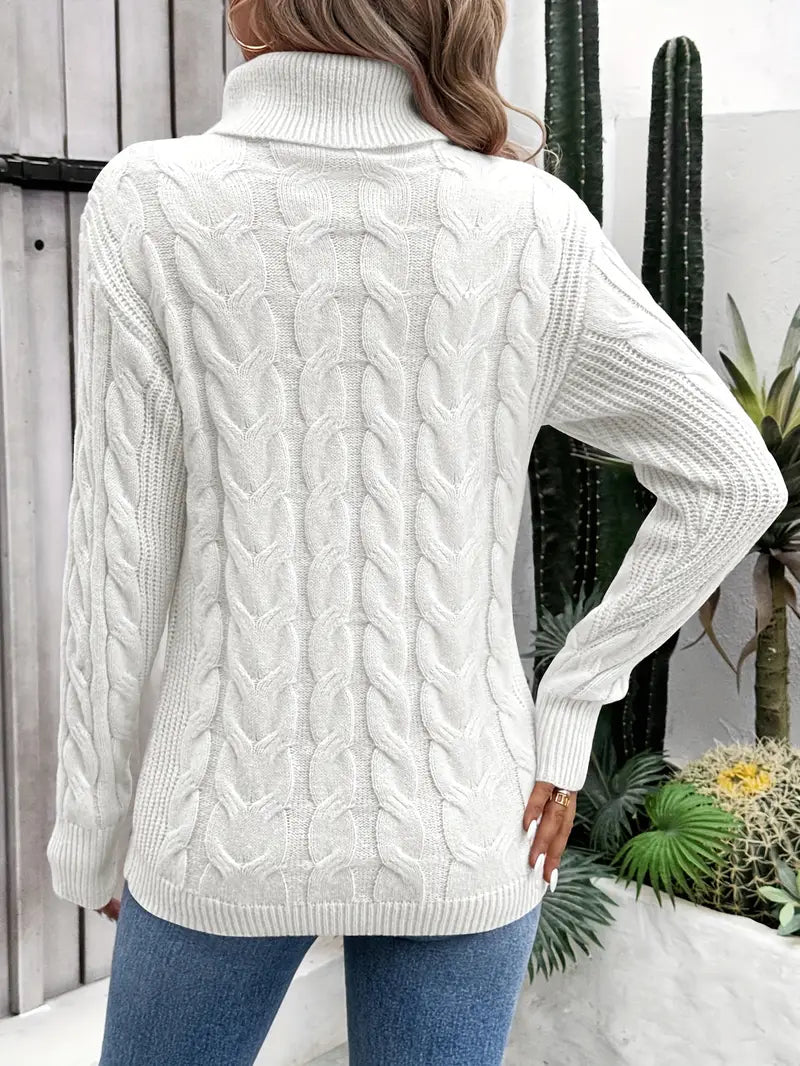 Brianna® | Knitted turtleneck sweater