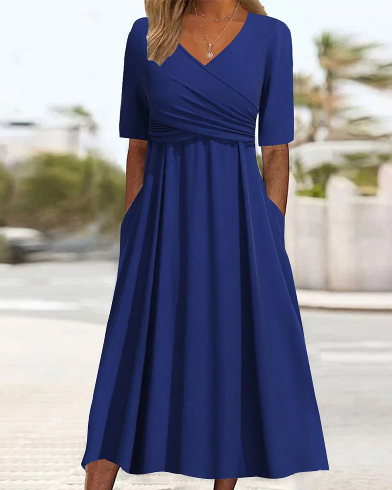 Christabel® | Elegant short sleeve dress