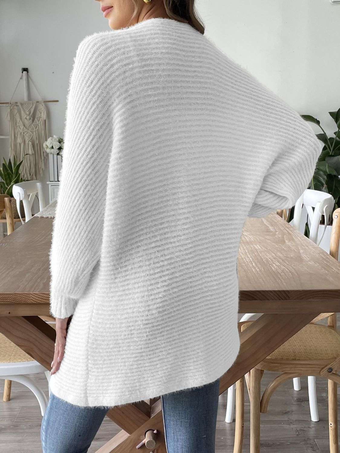 Annabelle® | Long sleeve open front cardigan