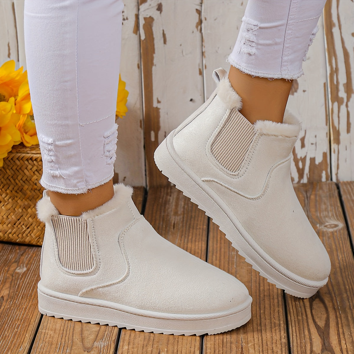 Anneliese® | Fleece boots for women