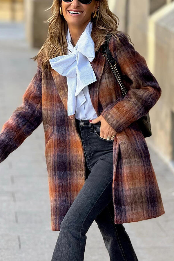 Arya® | Women's long sleeve bow tie shirt, stylish casual loose top