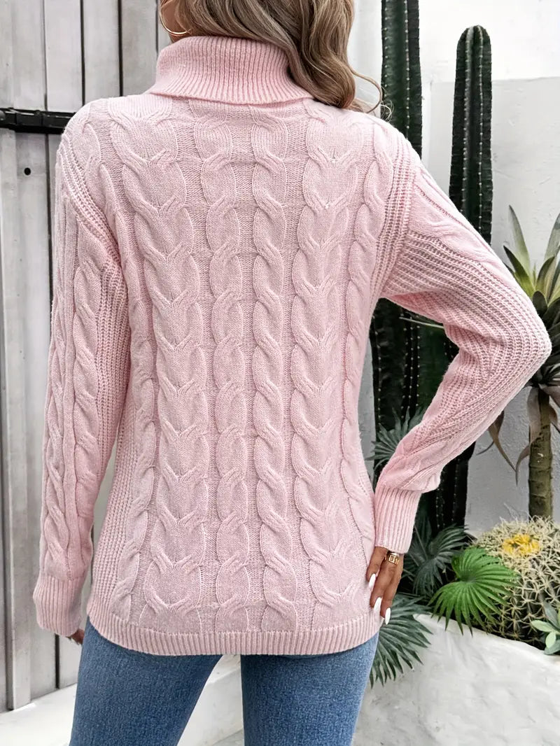 Brianna® | Knitted turtleneck sweater