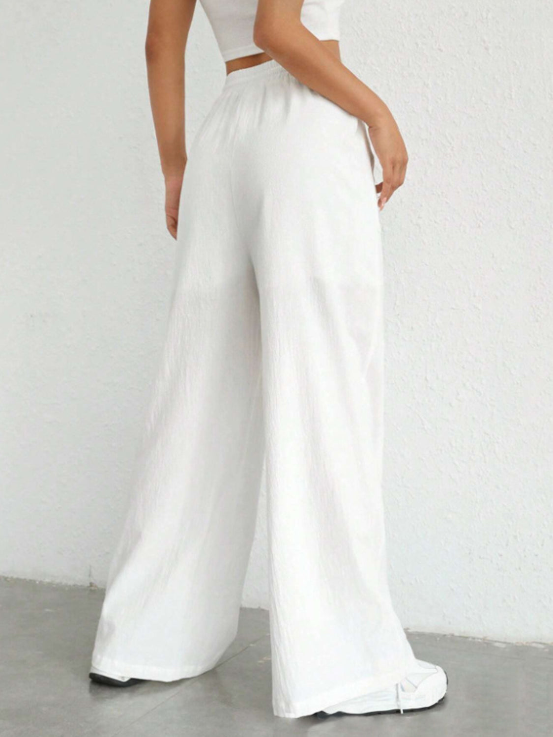 Ashley® | Wide leg trousers with drawstring