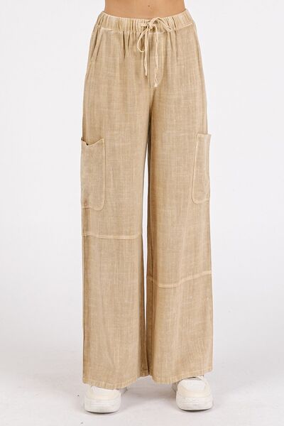 Andrea® | Pants with drawstring and elastic waistband