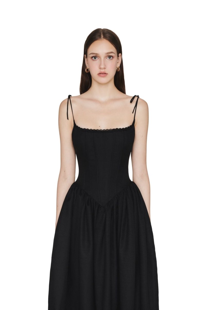 Brenda® | A-Line Midi Slip With Lace Trim