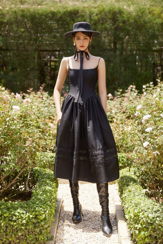 Brenda® | A-Line Midi Slip With Lace Trim