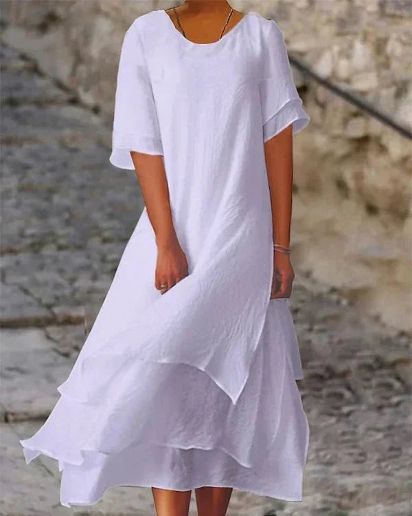 Bárbara® | Lightweight Summer Dress Made Of Cotton For An Elegant Appearance