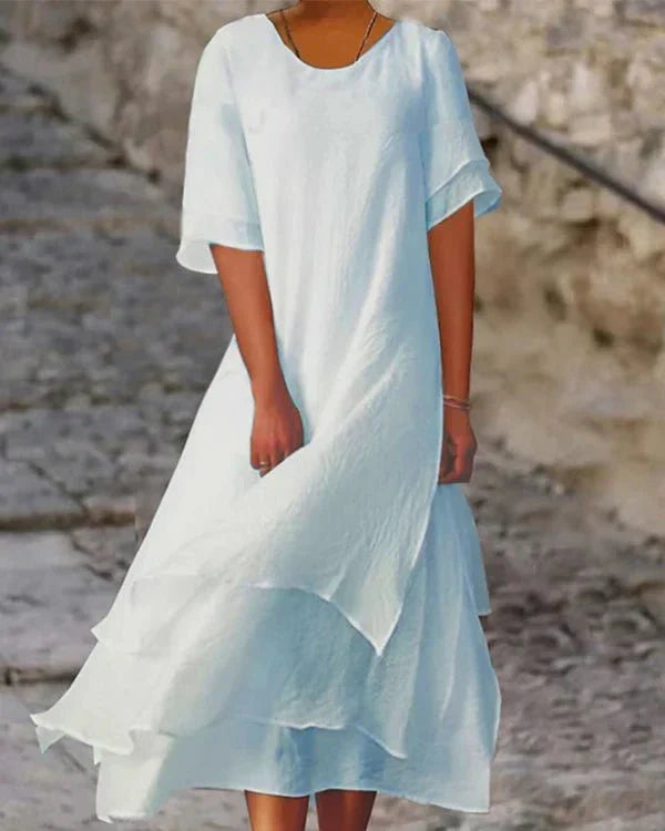 Bárbara® | Lightweight Summer Dress Made Of Cotton For An Elegant Appearance