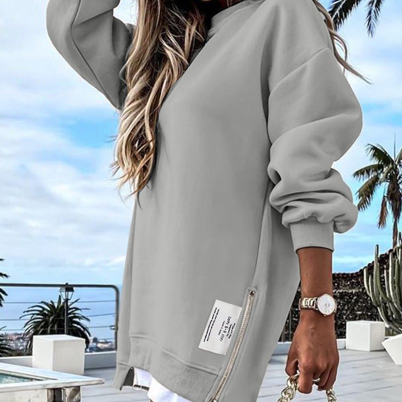 Alicia | Short sweater in plain color