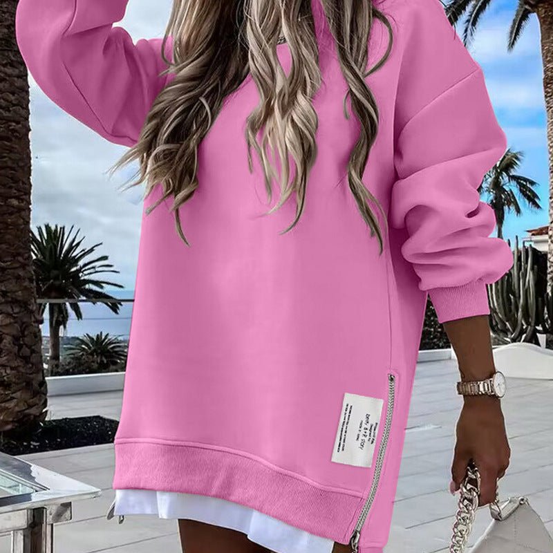 Alicia | Short sweater in plain color