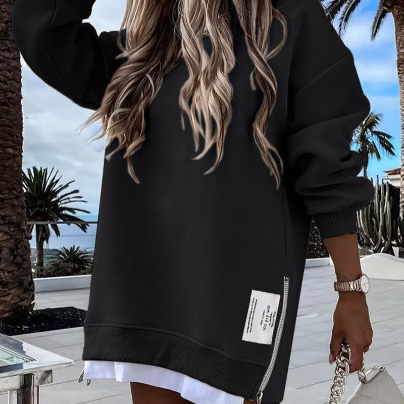 Alicia | Short sweater in plain color