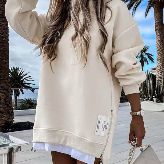 Alicia | Short sweater in plain color