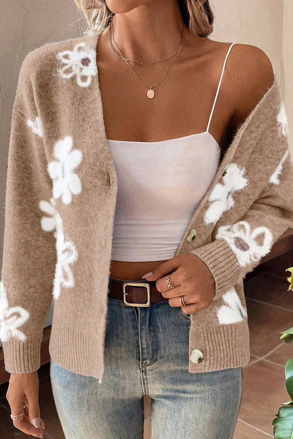 Bárbara | Stylish and elegant winter cardigan