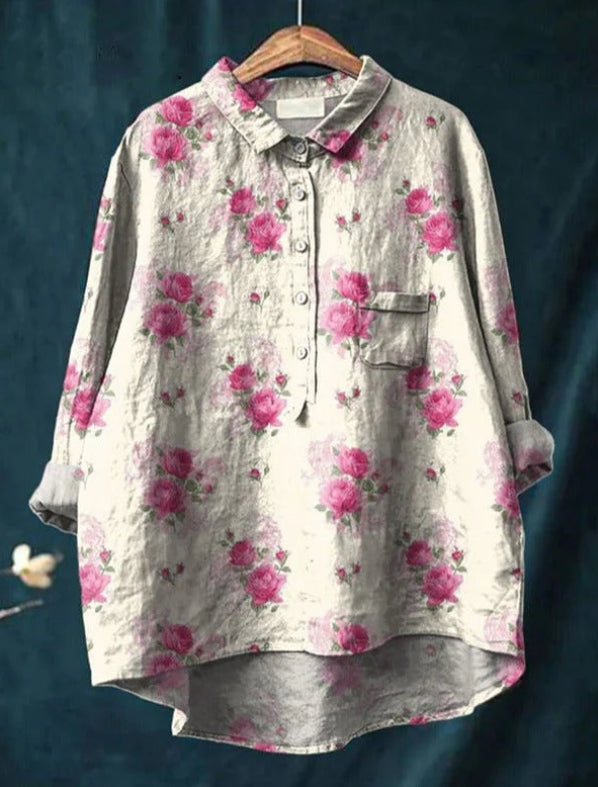 Adela® | Elegant floral blouse