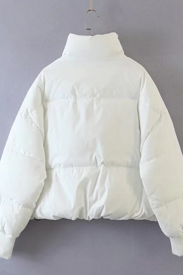 Brianna® | Stand Collar Zipper Pocket Thick Warm Cotton Jacket