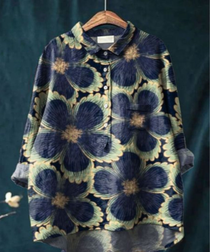 Adela® | Elegant floral blouse