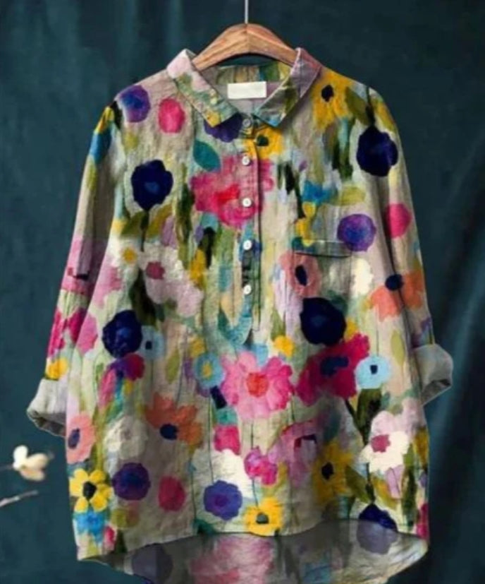Adela® | Elegant floral blouse