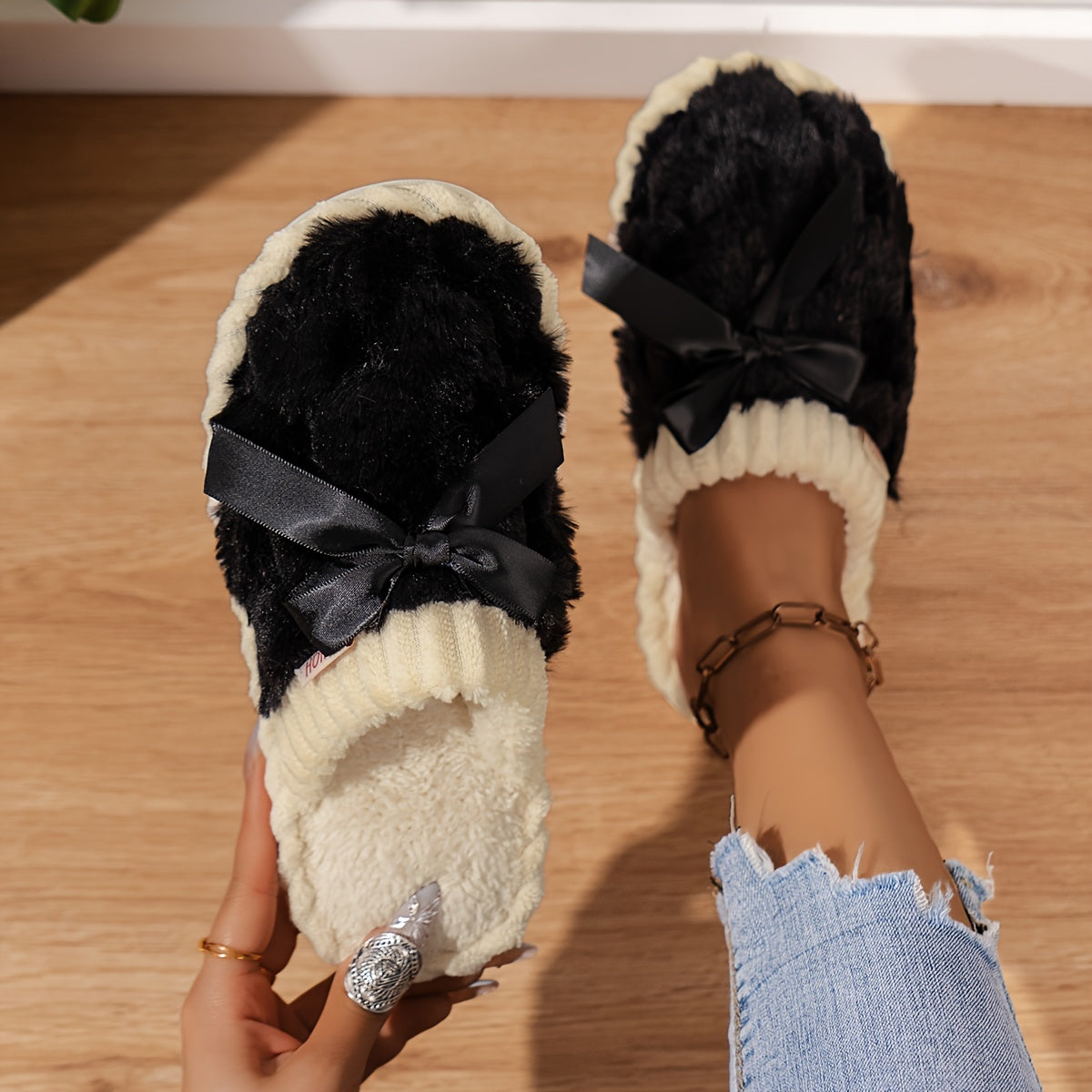 Angélica | Venja – Cozy women’s winter slippers with warm lining